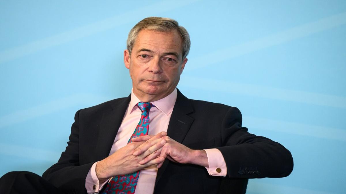 Reform UK MP Nigel Farage